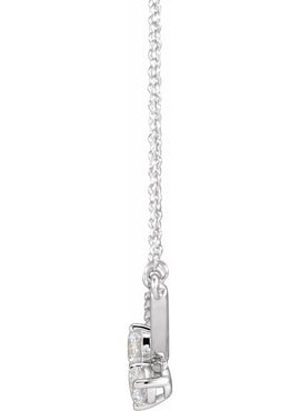 14K Yellow Gold 5/8 CTW Lab-Grown Diamond Two-Stone 18