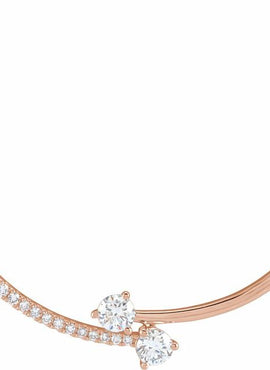 14K Yellow Gold 5/8 CTW Lab-Grown Diamond Two-Stone 18