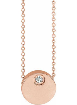 Sterling Silver Natural Blue Zircon 16-18