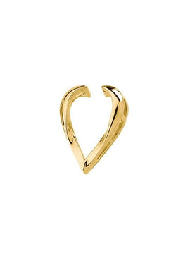18K Yellow Gold Pendant Enhancer