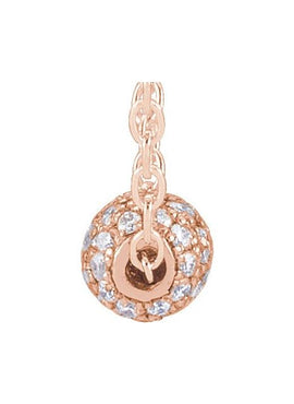 14K White Gold 3 mm 1/8 CTW Natural Diamond Ball Pendant