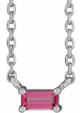 14K White Gold .07 CT Natural Diamond Solitaire 16