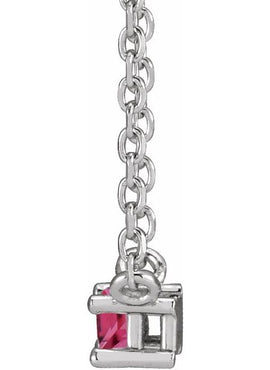 14K White Gold .07 CT Natural Diamond Solitaire 16