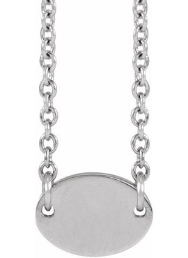 14K Rose Gold 5-Disc Engravable Family Disc 18