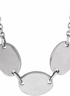 14K Rose Gold 5-Disc Engravable Family Disc 18