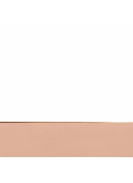 14K White Gold Natural Mozambique Garnet Engravable Bar 16-18