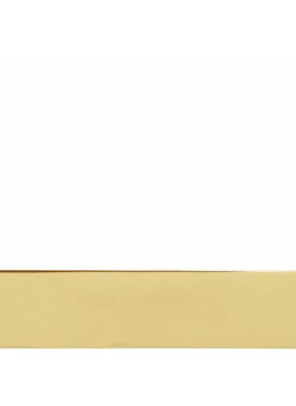 14K White Gold Natural Mozambique Garnet Engravable Bar 16-18