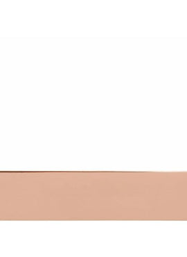 14K White Gold Natural Mozambique Garnet Engravable Bar 16-18