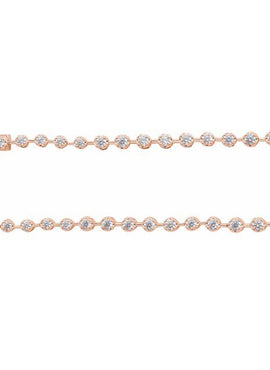 14K Yellow Gold 6 3/4 CTW Lab-Grown Diamond Line 16