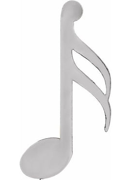 Sterlium Plus 12 Gauge Music Note Stamping with External Undrilled Eyelet