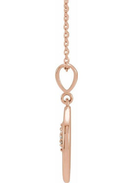14K Yellow Gold .02 CTW Natural Diamond Lion Charm/Pendant