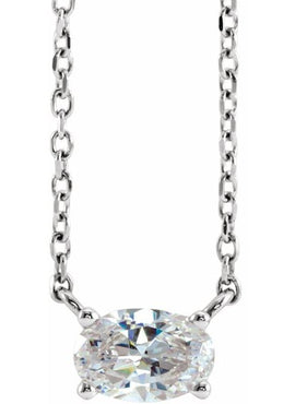 14K Yellow Gold 3/8 CT Natural Diamond Solitaire 16-18