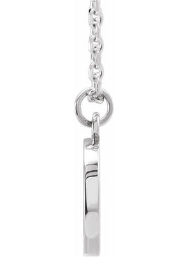 14K Yellow Gold Peace Symbol 16-18