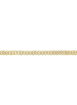 14K Yellow Gold 3/4 CTW Natural Diamond Curb 7