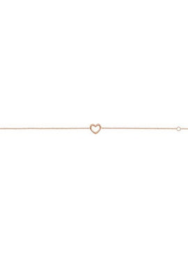 Sterling Silver Heart 6 1/2-7 1/2