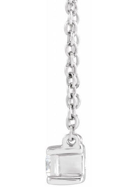 14K Yellow Gold 1/3 CT Lab-Grown Diamond 16-18