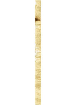 14K Yellow Gold 12 Gauge Iowa Stamping with External Undrilled Eyelet