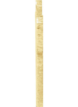 14K Yellow Gold 12 Gauge Oregon Stamping with External Undrilled Eyelet