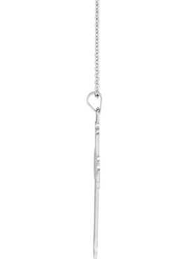 14K Yellow Gold Cross Pendant