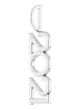 Sterling Silver 2021 Year Charm/Pendant