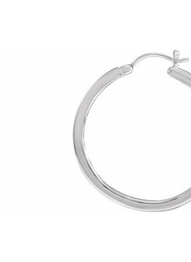 14K Yellow Gold 1/2 CTW Natural Diamond Hoop Earrings