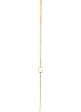 14K Yellow Gold Cross Pendant