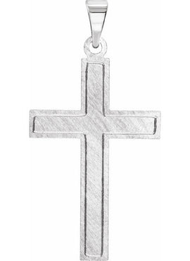 14K Yellow Gold Cross Pendant