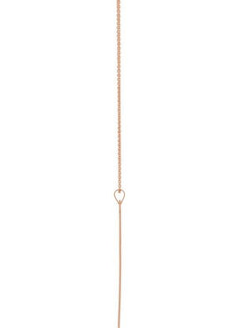 14K Rose Gold 49.1x25 mm Cross Pendant