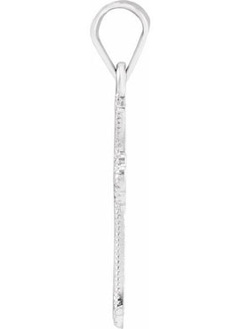 14K Yellow Gold Cross Pendant