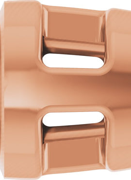 14K Rose Gold 1/4 CT Natural Diamond Slide Pendant