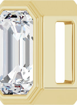 Platinum 1/4 CT Natural Diamond Pendant