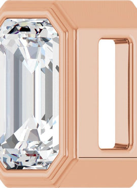 Platinum 1/4 CT Natural Diamond Pendant