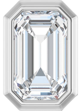 Platinum 1/4 CT Natural Diamond Pendant