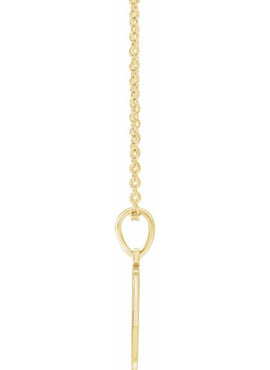 14K Yellow Gold Hold You Forever® Pendant
