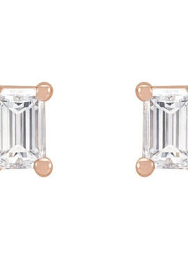 14K Yellow Gold 1/5 CTW Natural Diamond Stud Earrings