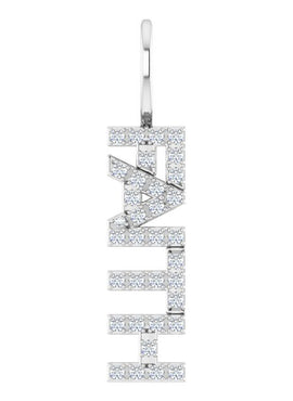 14K White Gold 1/8 CTW Natural Diamond 