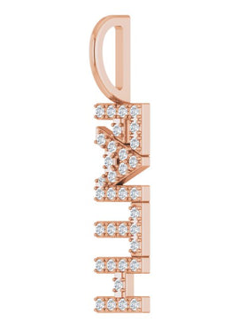 14K White Gold 1/8 CTW Natural Diamond 