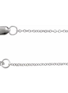 18K Yellow Gold 1 mm Cable 18