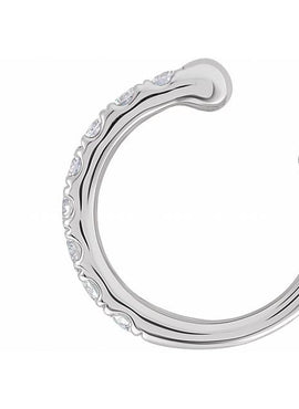 14K Yellow Gold 1/6 CTW Natural Diamond Ear Cuff