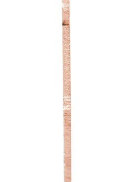 14K Yellow Gold 12 Gauge Alabama Stamping with External Undrilled Eyelet