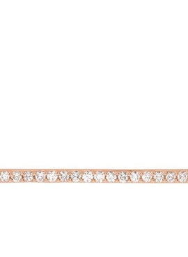 14K White Gold 1/3 CTW Natural Diamond Bar 16-18