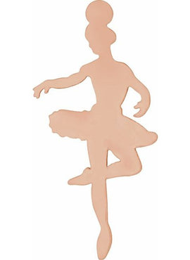 14K Yellow Gold 12 Gauge Ballerina Stamping with External Undrilled Eyelet