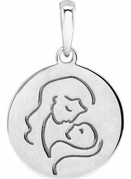 14K Yellow Gold Hold You Forever® Pendant