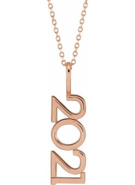 Sterling Silver 2021 Year Charm/Pendant