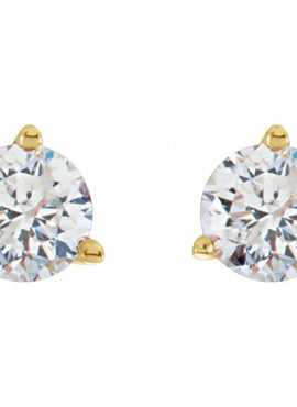 14K White Gold 1/5 CTW Natural Diamond Stud Earrings