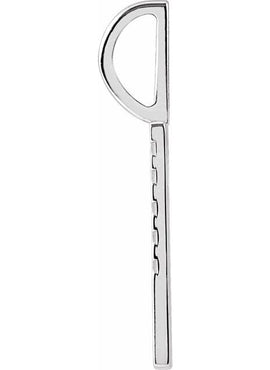 Sterling Silver Engravable Dog Tag Charm/Pendant