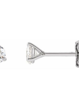 14K Yellow Gold 1/3 CTW Lab-Grown Diamond Stud Earrings