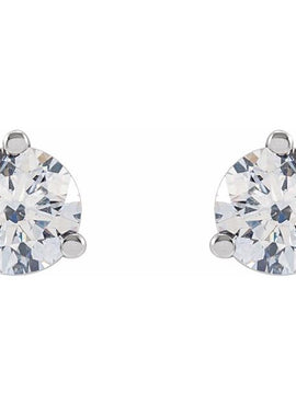 14K Yellow Gold 1/3 CTW Lab-Grown Diamond Stud Earrings