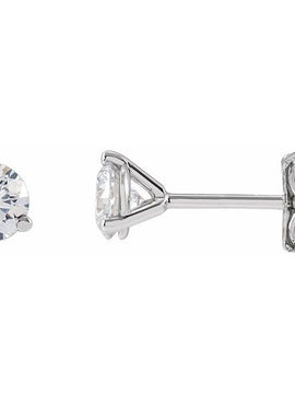 14K Yellow Gold 1/3 CTW Lab-Grown Diamond Stud Earrings