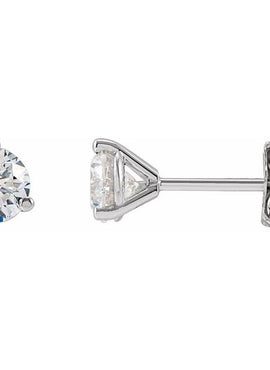 14K Yellow Gold 1/3 CTW Lab-Grown Diamond Stud Earrings